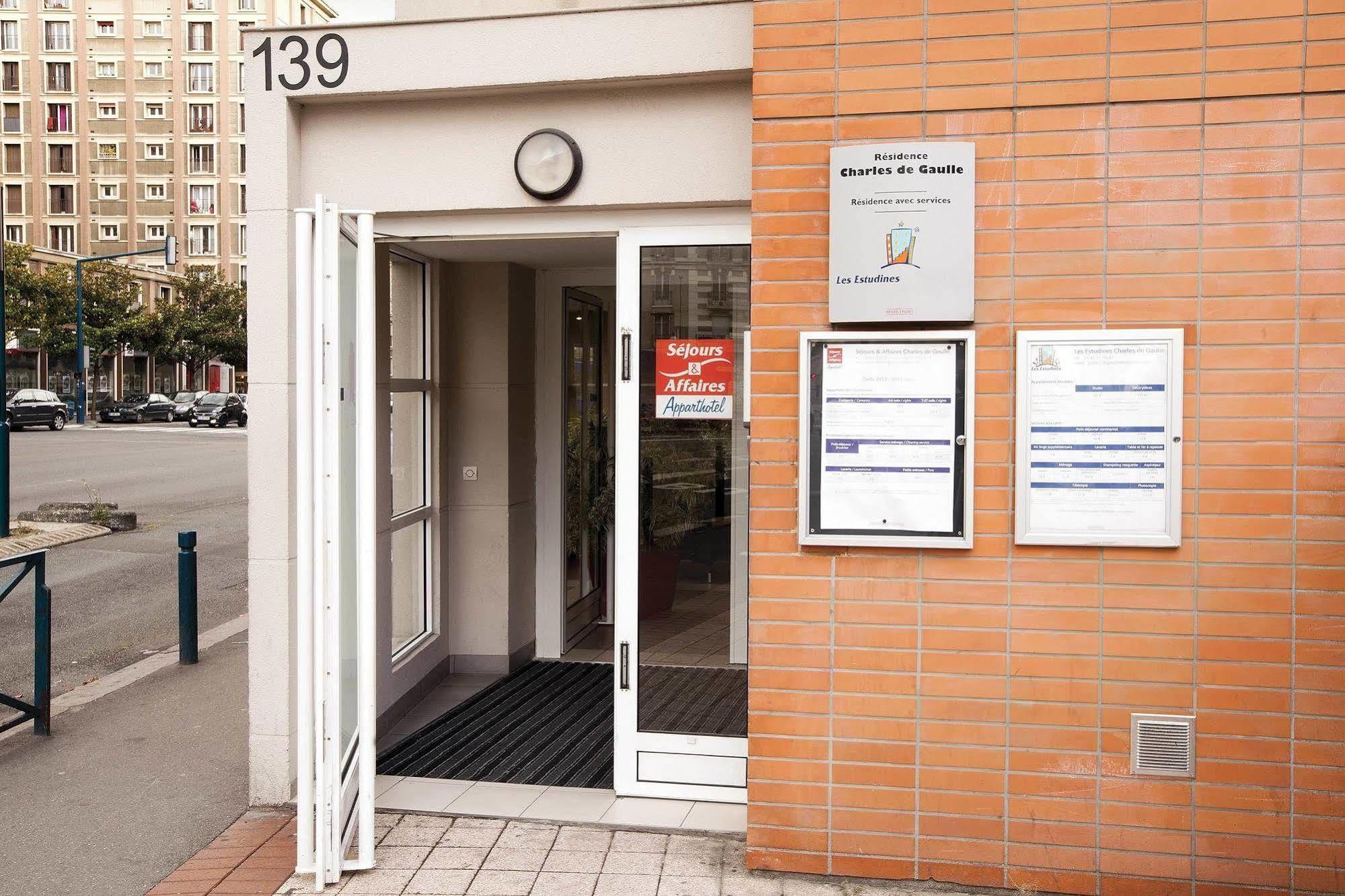 אפרטהוטל Sejours & Affaires Pantin Charles De Gaulle מראה חיצוני תמונה